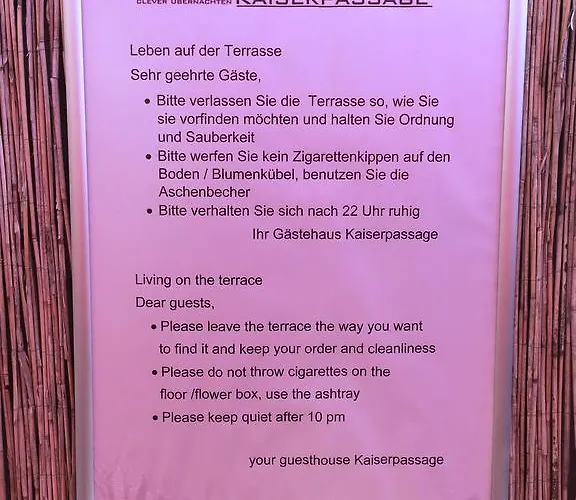 Gaestehaus Kaiserpassage- Ihr Cityhostel 旅馆