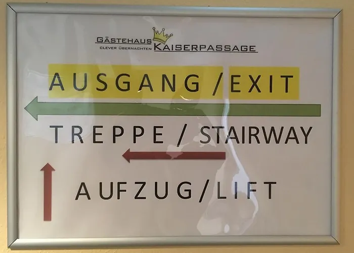 旅馆 Gaestehaus Kaiserpassage- Ihr Cityhostel